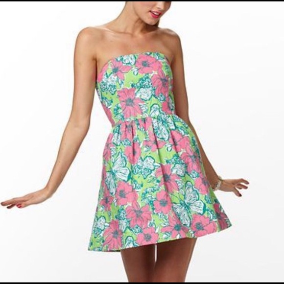 Lilly Pulitzer Lottie Bloomin Cacoonin Mini Dress - Picture 2 of 9